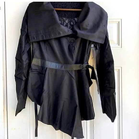 NWT Lip Service x Widow Deceased but Still Dreaming Belted Jacket - Picture 3 of 13